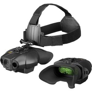 Nightfox Swift 2 Pro Occhiali Visione Notturna | Montaggio sulla Testa | Ingrandimento 1x | 1080P HD | Ricaricabile USB | Binocolo Visione Notturna Digitale a Infrarossi