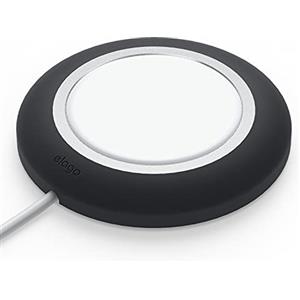 elago MS Cover di Ricarica Wireless Magnetica - Compatibile con Caricatore MagSafe, iPhone 17/16/15/14/13/12, Tutti i Dispositivi di Ricarica Wireless [Caricatore Non Incluso] (Nero)
