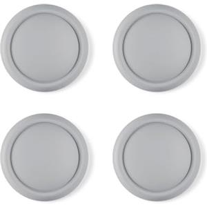 playvital Copri Levette Analogiche per Nintendo Switch 2, Gommini Silicone Thumb Grip Joystick Caps per Joycon 2, Accessori per Switch 2, 2 Paia, Grigio