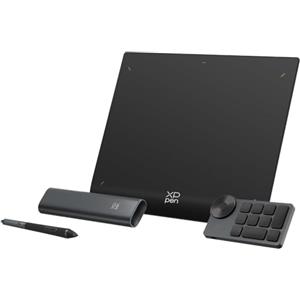 XP-Pen XPPen Tavoletta grafica Bluetooth Deco Pro LW 2nd da 11x7 pollici, penna digitale 16K livelli di pressione, Telecomando wireless di scelta rapida, per Disegno Digitale, Montaggio video, Animazione