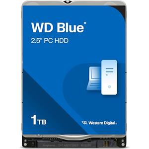 WD Blue 1TB per Laptop, Hard Disk Interno da 2,5" - 5400 RPM, SATA 6 GB/s, Cache da 128 MB