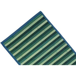 BIANCHERIAWEB Tappeto Bamboo Degradè Passatoia Cucina Antimacchia Bambù Antiscivolo Runner Corsia Resistente ie