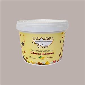 Lucgel Choco Lemon Variegato Cioccolato Bianco e Limone Leagel Leagel - 5 Kg -