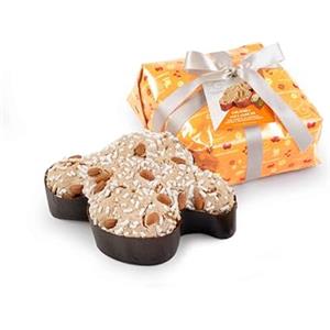 CG CIOCCOLATO GOURMET ARTE ITALIANA Cioccolato Gourmet Colomba di Pasqua agli Agrumi 750g - Limone di Amalfi e Mandarino di Sicilia, prodotto artigianale