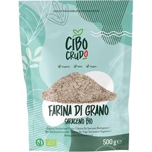 CIBO CRUDO crudo biologico vegan Farina di Castagne Biologica - 500g. Farina di Castagne Naturalmente Senza Glutine Naturale e Cruda da Castagna Bio. Vegana e Naturalmente Senza Glutine.