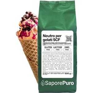 SaporePuro NEUTRO STABILIZZANTE per gelati e sorbetti 500 gr