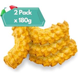 13 di Ilaria Krumiri Artigianali 2x180g - Biscotti Piemontesi "I Baffi del Re" - Frolla Friabile al Burro Lavorata a Mano - Premio Eccellenza Italiana 2021-2022 - 13 di Ilaria