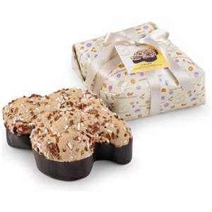CG CIOCCOLATO GOURMET ARTE ITALIANA Cioccolato Gourmet Colomba di Pasqua al Cioccolato bianco, caramello salato e noci pecan - Realizzata artigianalmente con lievito madre, come da tradizione
