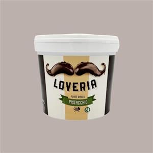 Lucgel Loveria Crema Base Vegetale Pistacchio Leagel per Gelato Yogurt - 5,5 Kg -