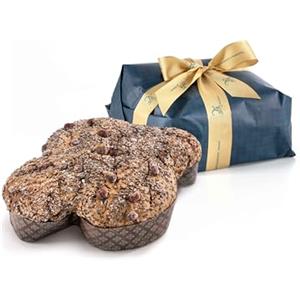 T'a Milano Colomba di Pasqua con pere e cioccolato da 1 kg - Prodotto artigianale realizzato con lievito madre secondo l'antica ricetta, glassatura alla mandorla, granella di zucchero e cacao