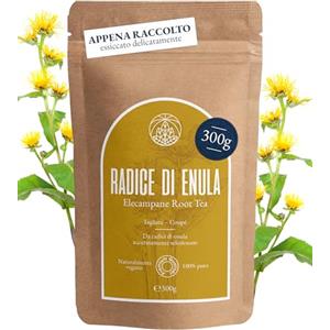 Monte Nativo Tè alla radice di inula campana Monte Nativo (300g) - Tè di inula campana delicatamente essiccato, aromatico e saporito - 100% puro e naturale - Senza additivi (Inula helenium)