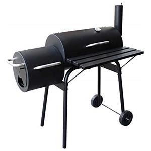 milani home Barbecue a carbonella affumicatore con ruote da campeggio grigliata di design americano