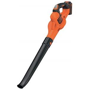 BLACK+DECKER Soffiatore PowerCommand. Batteria al Litio da 18V,Velocità di soffiaggio di 209 Km/h. GWC1820PC-QW