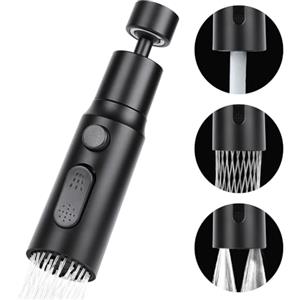 OSDUE Kit Aeratore, Rubinetto da Cucina Testa a Spruzzo, 360 ° Girevole Lavello Rubinetto Gorgogliatore, G1/2 Filtro Per Risparmio Idrico, Modalità Stream/Modalità Spray/Modalità Doppio Getto D'acqua