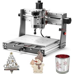 Genmitsu 3020-PRO MAX V2 Fresatrice CNC per intaglio in metallo e altro ancora, controllo GRBL offline, con finecorsa e spegnimento di emergenza, area di lavoro XYZ efficace 300 x 205 x 78 mm