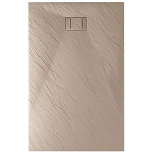 Idralite Piatto Doccia 80x100x2,6 CM Rettangolare Tortora Effetto Pietra mod. Blend