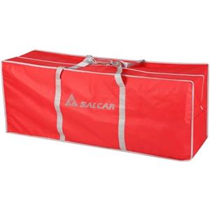 SALCAR Sacca per Albero Artificiale, Borsa per Albero di Natale per alberi fino a 1,8m / 2,1m / 2,4m, Custodia albero di natale, Resistente Impermeabile, 130cm Borsa in Tessuto Oxford 600D, Rosso