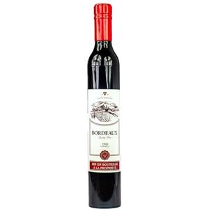 Out of the blue Ombrello Tascabile, Bottiglia di Vino, Rosso Scuro, D: 90 cm, da Pioggia