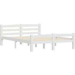 vidaXL Dormeuse Estraibile Senza Materasso Bianca Legno Pino 120x200cm