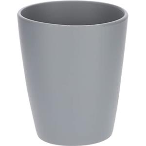 Kotarbau® - Vaso da fiori in ceramica, per orchidee, altezza 150 mm, diametro 120 mm, colore grigio opaco