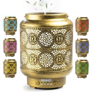 Duronic AD42 Diffusore Aromi USB Portatile, Brumizzatore Oli Essenziali, Purificatore Aria Naturale, Umidificatore Aromaterapia