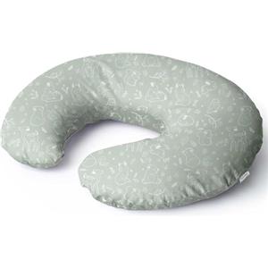 Niimo Cuscino Allattamento - OEKO-TEX® Standard 100, Cuscino per Allattamento Neonato, Rivestimento in 100% Cotone, Fodera Removibile, Interno in Poliestere Siliconato, 100% Lavabile