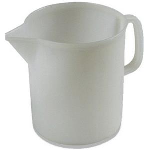 Plastime 0233 1 - Caraffa graduata, 3 l, colore: Bianco