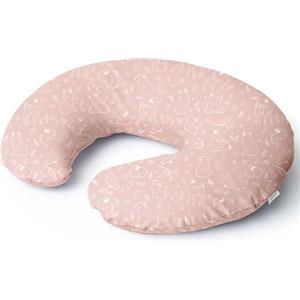 Niimo Cuscino Allattamento - OEKO-TEX® Standard 100, Cuscino per Allattamento Neonato, Rivestimento in 100% Cotone, Fodera Removibile, Interno in Poliestere Siliconato, 100% Lavabile