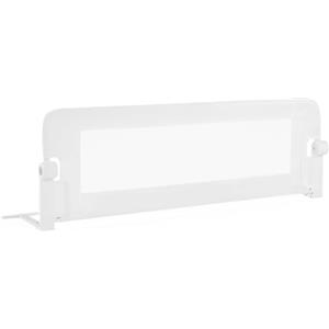 RELAX4LIFE Sponda Letto per Bambini 105/120/150cm, Barriera di Sicurezza, Traspirante e Pieghevole, Sbarra Letto per Letti Singoli e Matrimoniali (120x40x42cm, Bianco)