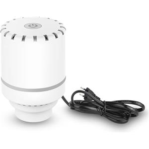 Vacbird Pompa ad aria elettrica, pompa portatile per sacchetto di immagazzinaggio sottovuoto, 30 W, pompe sottovuoto da viaggio con 4,0 kPa, potenza di aspirazione
