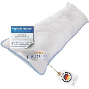 PROCAVE Cuscino Laterale, Fodera TopCool, Morbido e Traspirante per Allattamento e Gravidanza 40x200 cm, Made in Germany
