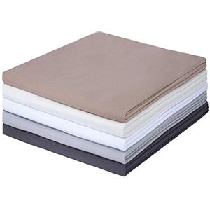 NatureMark Nature Mark 90101 Lenzuolo Classico Multiuso, Ideale Come copriletto o tovaglia, 100% Cotone, 150 x 250 cm, Lavabile a 95°C, Bianco