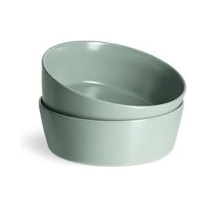 Springlane Kitchen SPRINGLANE Servizio di stoviglie in porcellana (Menta, Set di 2 piatti fondi)