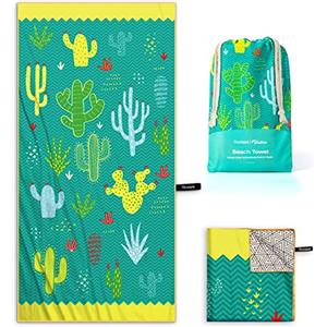 OCOOPA Microfibra Telo Mare XXL, Asciugatura Rapida, Telo da Bagno Leggero e Compatto, Super Assorbente, Asciugamano da Bagno Senza Sabbia per Uomini e Donne, Grande 160 * 80cm