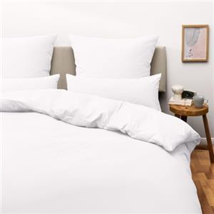 Blumtal Copripiumino Matrimoniale 250x200 e Federe 50x80 - Set di Lenzuola in microfibra extra morbida certificata Oeko-Tex, Set Copripiumino Matrimoniale con 2 Federe - 3 pezzi - Bianco