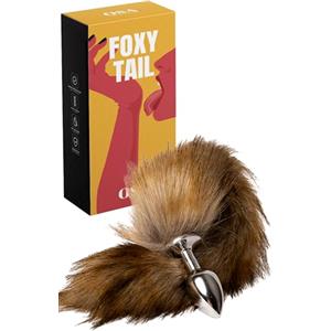 MySecretCase Plug Anale-Dilatatore Donna con Coda Volpina Dilatatore Ano per Donne e Uomo Butt Plug Morbido in Silicone Dilatatore Anale Sexytoysys Donna Impermeabile Sexytoysys Coppia