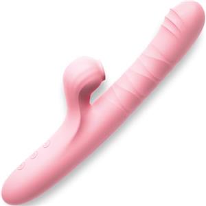 Future of your pleasure Sensual Vibratorix donna 24cm succhia clitoride potentissimo e vibratore multifunzione con 10 modalità per piacere estremo FOPS W122