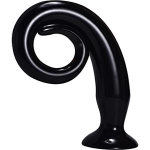 Future of your pleasure Sensual FOPS Fallo Anale Gigante Nero 50cm 1.5-5cm Diametro Morbido Con Ventosa Dildo Anale Uomo Donna Gay Dildo Enorme XXL Strapon Realistico Indossabile Impermeabile Facile Pulizia Massimo Piacere A65-2