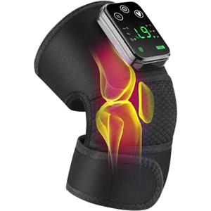 Vicloon Massaggiatore per Ginocchio Senza Fili, 3 in 1 Ginocchiera Riscaldata per Ginocchia, Spalla e Gomito, 3 Livelli di Riscaldamento, 3 Livelli di Massaggio, Regali per Papà e Mamma