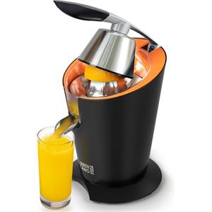 LEBENLANG Spremiagrumi elettrico 600W - Cono in acciaio inox & senza BPA I Spremi agrumi elettronico professionale I Spremuta arancia citrus Juicer machine I Spremi arance automatico melograno piccolo