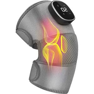 Vicloon Massaggiatore per Ginocchio Senza Fili, 3 in 1 Ginocchiera Riscaldata per Ginocchia, Spalla e Gomito, 5 Livelli di Riscaldamento, 3 Livelli di Massaggio, Regali per Papà e Mamma