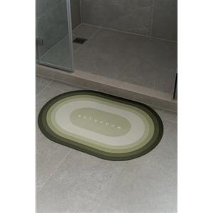 GX GARGIX Tappetino Super Assorbente Antiscivolo Tappeto da Bagno Rettangolare e Ovale (Bathroom/5)