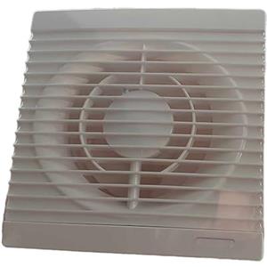 A2ZWORLD Ventola di Aspirazione Efficiente 17W 258m3/h 50dB, 238X238mm, Foro 150mm, Profondità 100mm, Aspiratore da Muro per Bagno, Cucina, 230V 50Hz