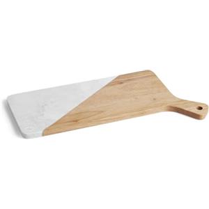 Springlane Kitchen SPRINGLANE Tagliere, legno e marmo (1 pz, 42 x 22 x 1,5 cm)