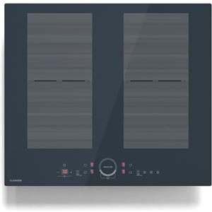 Klarstein Delicatessa 60 - Piano Cottura A Induzione, 4 Zone, 7000W, Flexzone, Thermoboost, Stop&Go, Timer, Blocco Per Bambini, Vetroceramica Nera, 59 cm
