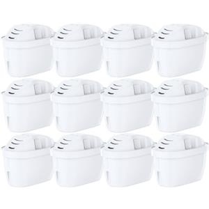 Mutital Cartucce Filtranti per Acqua, Compatibili con i Filtri per Acqua Brita Maxtra+, Cartucce Filtranti Brita, Aquaphor, Filtro a Carbone Attivo, Compatibile con Caraffe Filtranti, Dafi (12 pezzi)