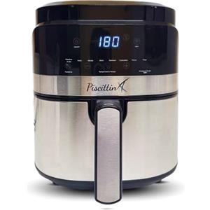 Computers Parts Friggitrice ad aria Piscittina 5.5L 1500W 8 Programmi pre-impostati Touch Screen Wi-Fi App dedicata [Classe di efficienza energetica A+++]