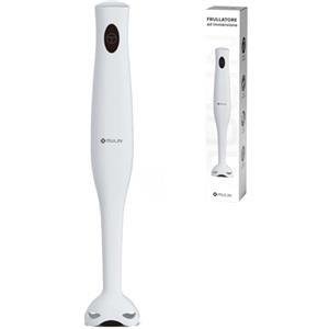 MULIN Frullatore a Immersione 400W, Potente e Leggero con Design Smontabile e Anti-Schizzo, per Cucina, Vellutate, Frullati e Salse, Ideale per Appassionati di Cucina
