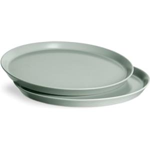 Springlane Kitchen SPRINGLANE Servizio di stoviglie in porcellana (Menta, Set di 2 piatti)