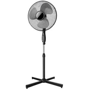 Avilia Ventilatore a Piantana da Pavimento 150cm Nero 40W - 3 Velocità Regolabile per Ogni Esigenza con Modalità Fissa o Oscillante Ideale per Ogni Ambiente - Resistente e Silenzioso